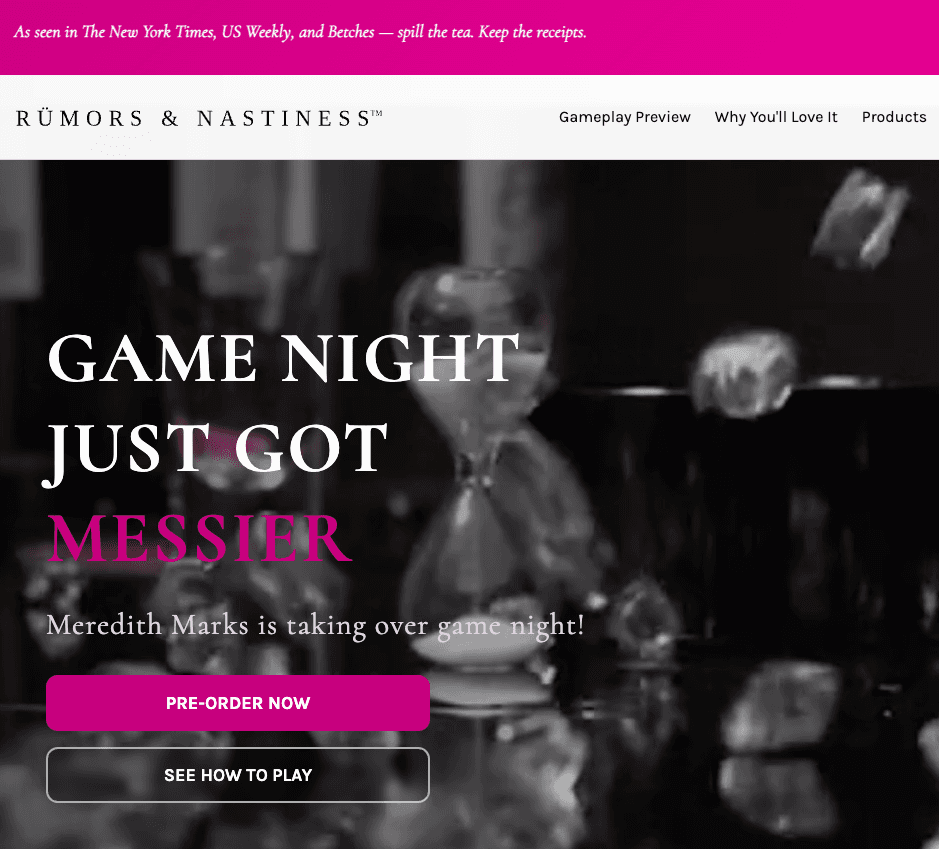 Rumors and Nastiness